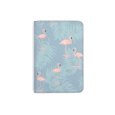 Animal and Plants Printing PU Leather Travel Passport Cover