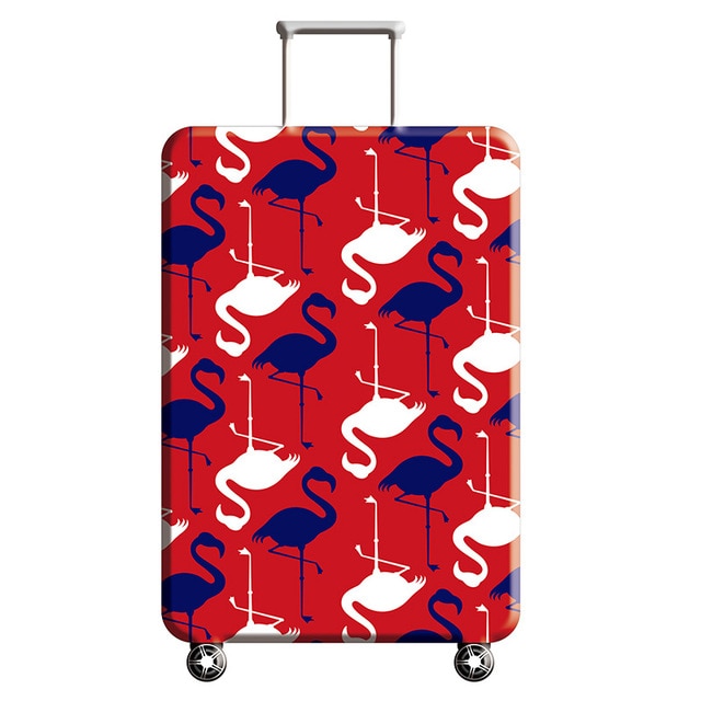 JULY'S SONG Flamingo Luggage Protective Cover For 18-32 inch