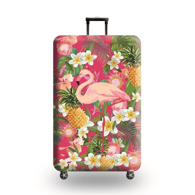 JULY'S SONG Flamingo Luggage Protective Cover For 18-32 inch