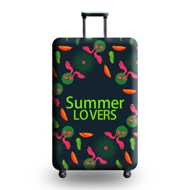JULY'S SONG Flamingo Luggage Protective Cover For 18-32 inch