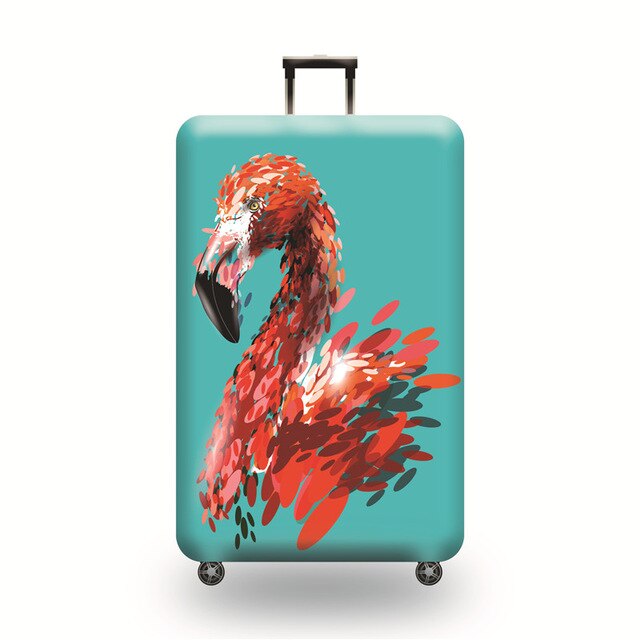 JULY'S SONG Flamingo Luggage Protective Cover For 18-32 inch