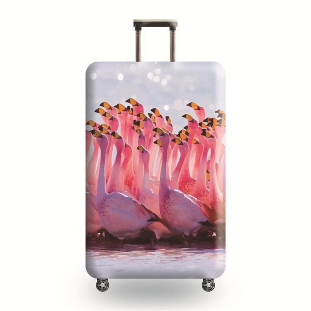 JULY'S SONG Flamingo Luggage Protective Cover For 18-32 inch